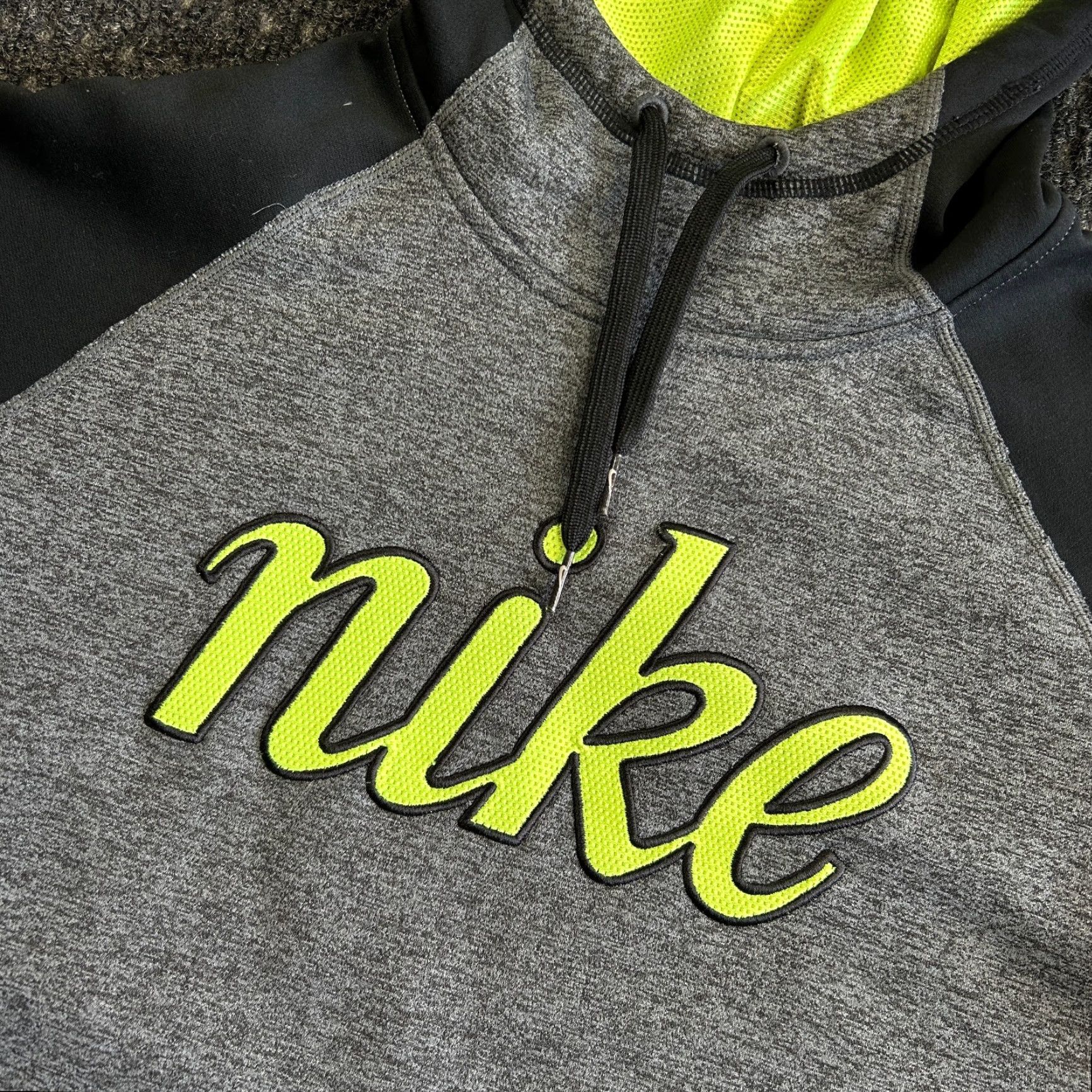 Nike Nike Hoodie Women THERMA-FIT Sweatshirt M Gray Size M / US 6-8 / IT 42-44 - 2 Thumbnail