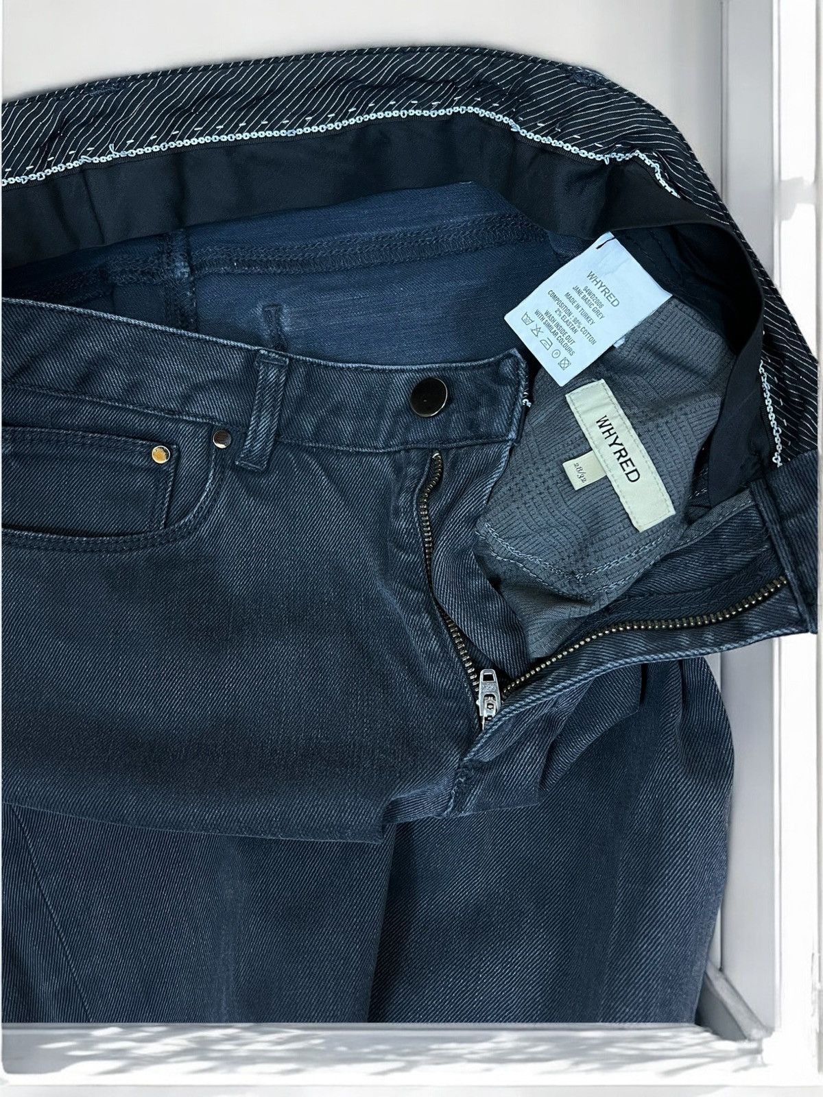Whyred Whyred Jane Basic Grey jeans size W28 L32 Size 28" / US 6 / IT 42 - 5 Thumbnail