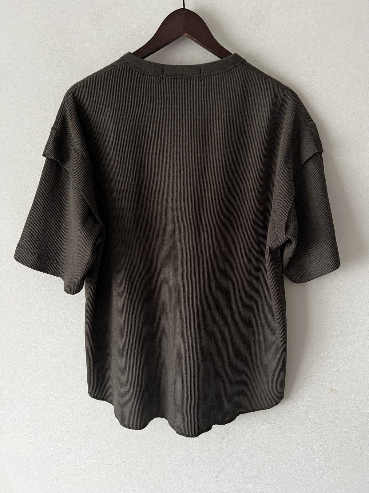 Undercover 🔥🔥 Undercover x GU Double Layer Waffel Knit T-Shirt Size US S / EU 44-46 / 1 - 2 Thumbnail