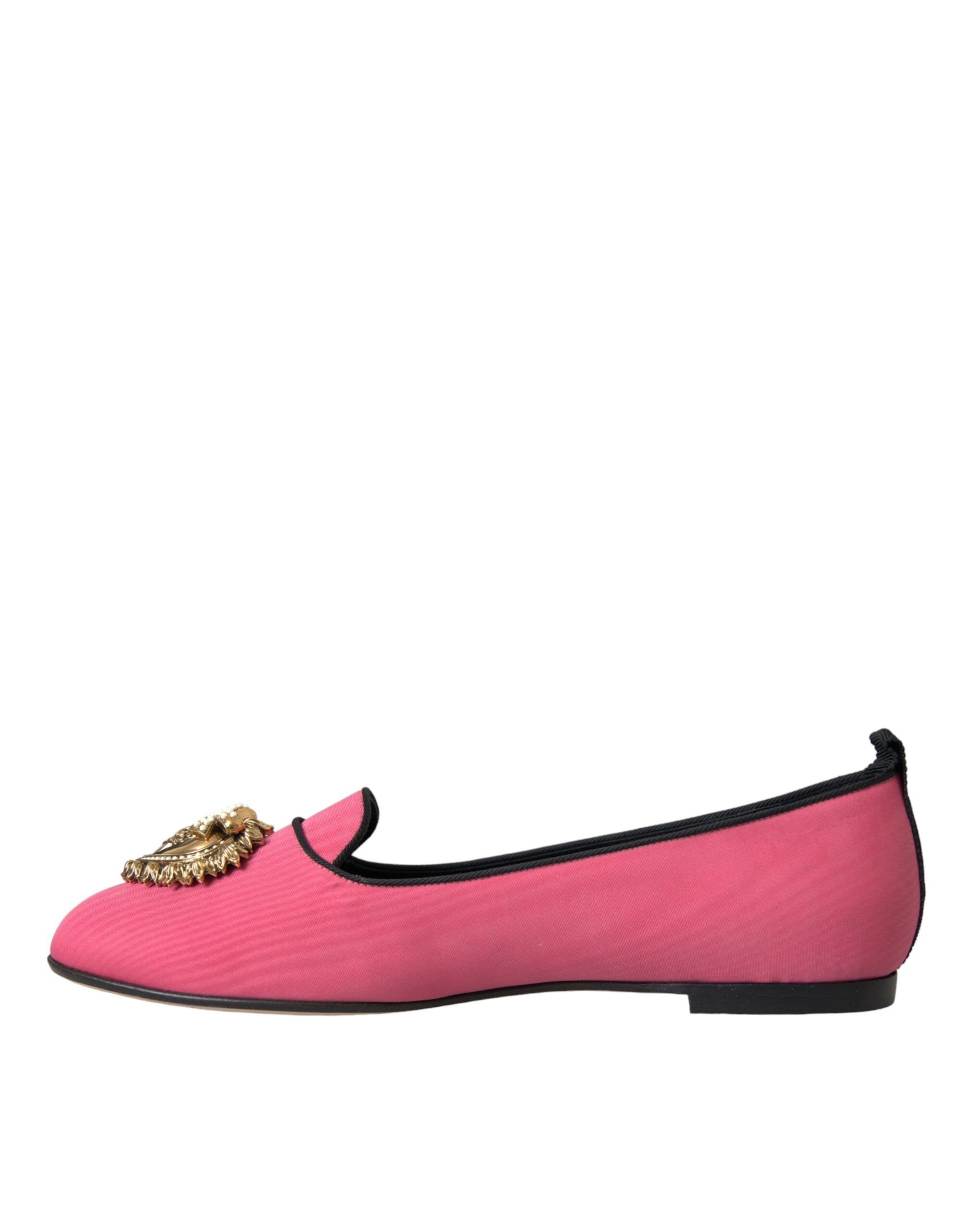 Dolce & Gabbana o1y0825 Ballet Flats in Antique Rose Size US 4 / IT 34 - 2 Thumbnail