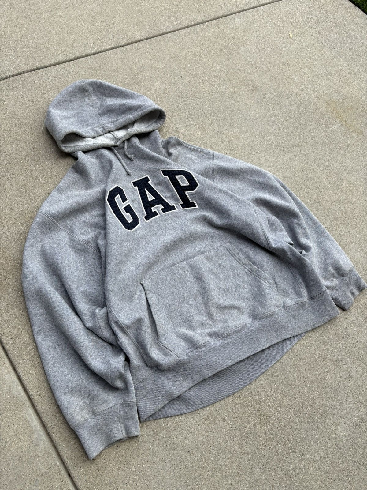 Gap × Vintage Vintage 2000s Gap Hoodie Made in Korea Size US L / EU 52-54 / 3 - 3 Thumbnail