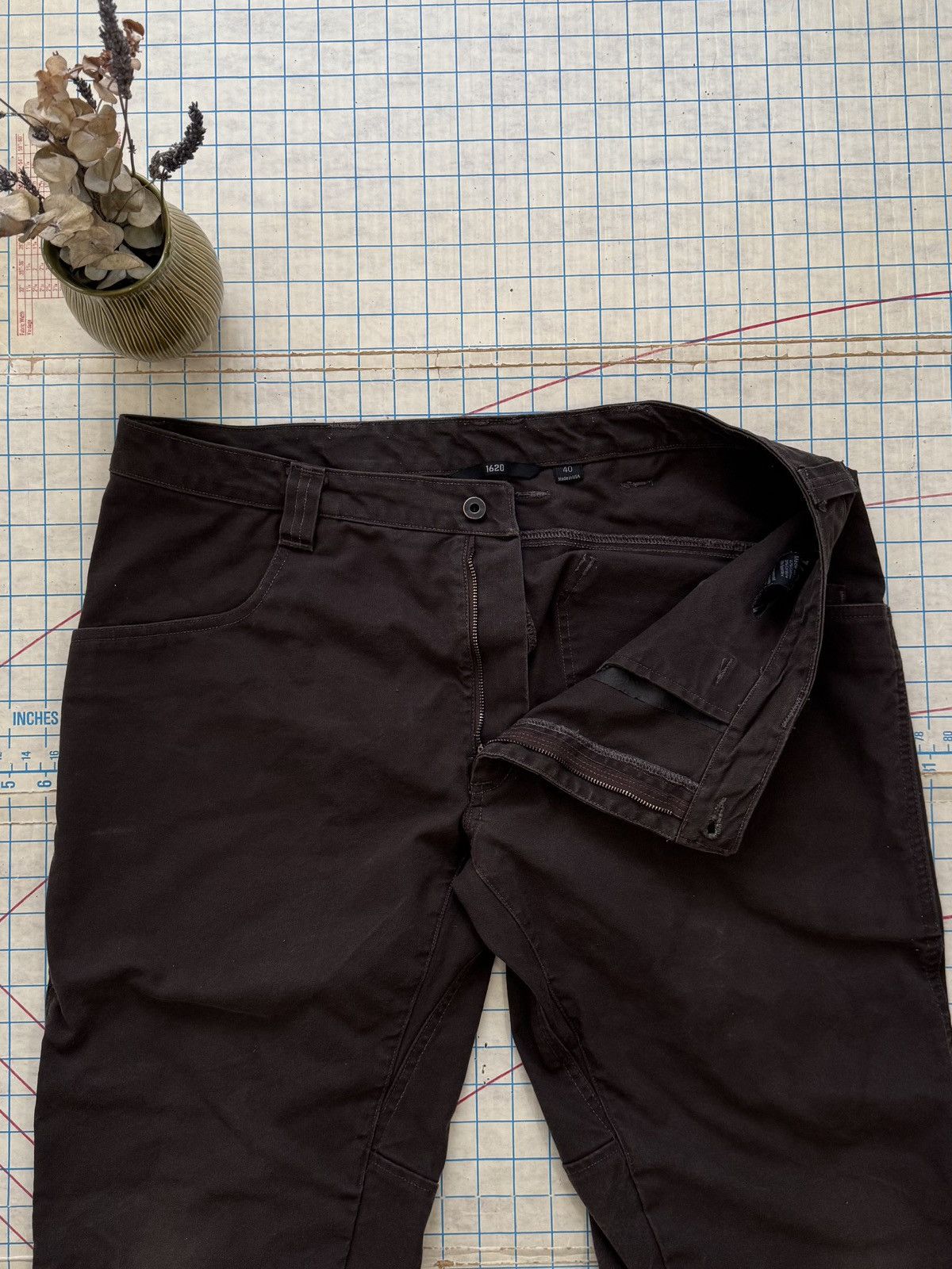 1620 Workwear 1620 Workwear Brown Work Pants Fits Mens Size 40x29 Cordura Size US 40 / EU 56 - 5 Thumbnail