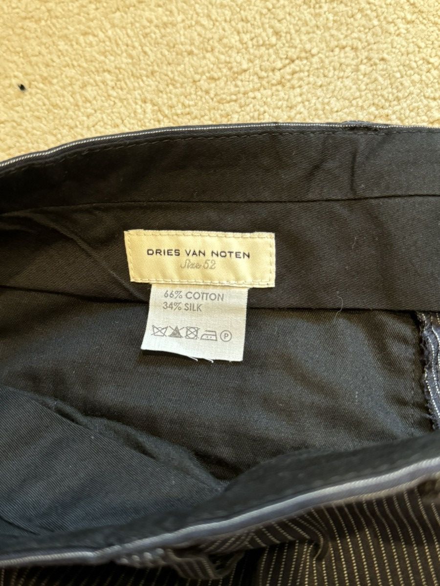 Dries Van Noten × Vintage Dries Van Noten Complete Suit Striped Size 52R - 10 Thumbnail