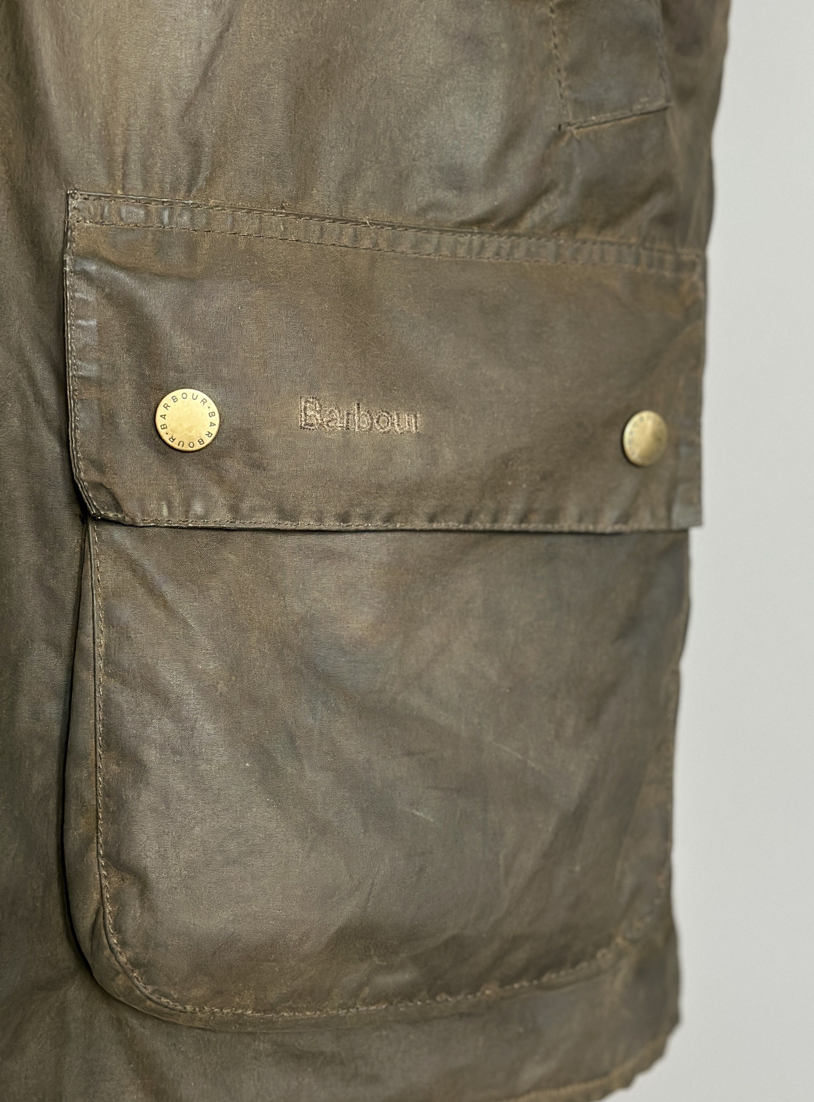Barbour Barbour Westmorland Jacket Vest British Style Waxed Cotton Size US XL / EU 56 / 4 - 2 Thumbnail