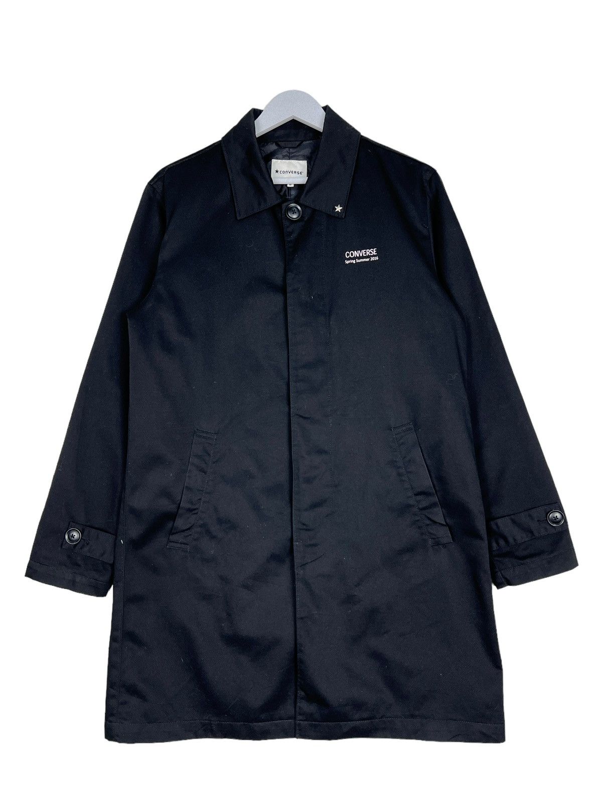 Japanese Brand 🔥 SS2016 NORTH READING CONVERSE LONG JACKET Size US M / EU 48-50 / 2 - 3 Thumbnail