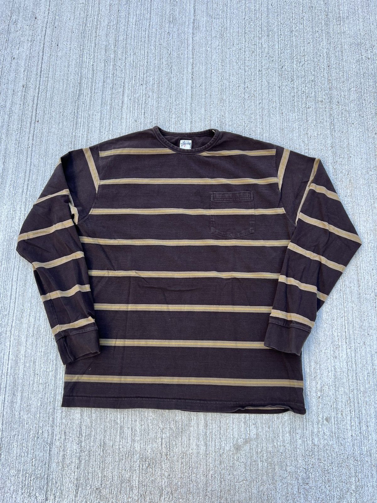 Stussy Stussy Rib Cage 3M Reflective Bones Long Sleeve t