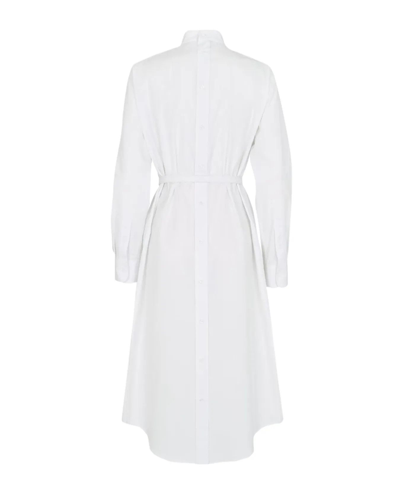 Fendi o1s1wg110825 Dress in White Size XL / US 12-14 / IT 48-50 - 2 Thumbnail