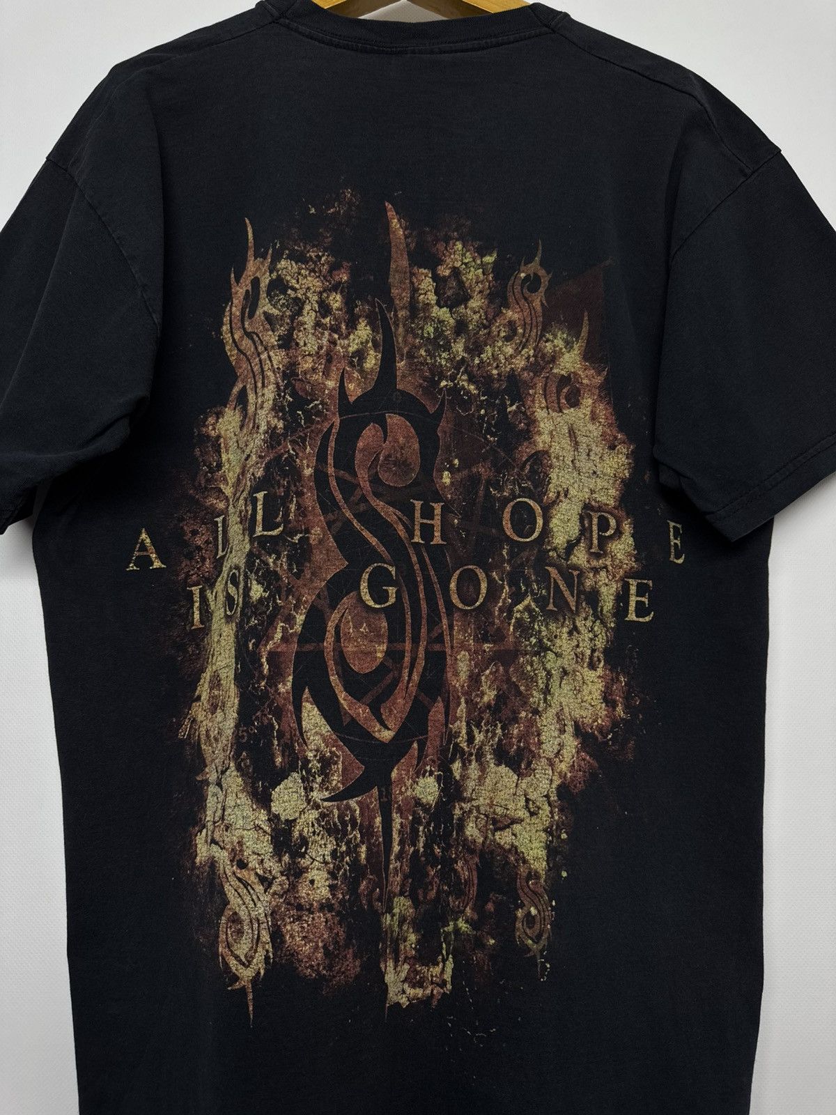 Fruit Of The Loom Vintage Y2k 2009 Slipknot All Hope Is Gone Tour T-Shirt Size US M / EU 48-50 / 2 - 5 Thumbnail