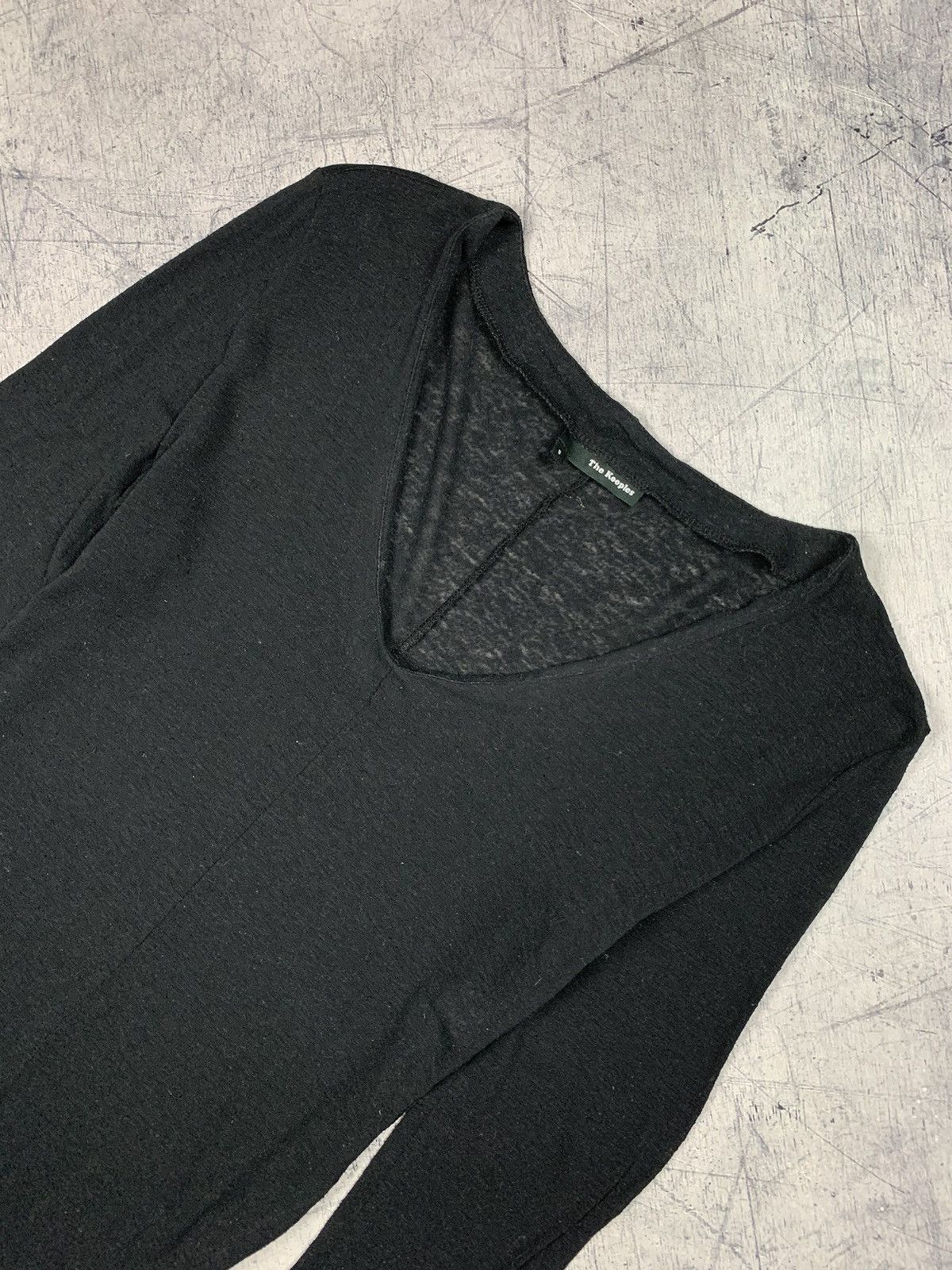 The Kooples Kooples Silk Long Sleeve T-Shirt Black Size S Women’s Luxury Size S / US 4 / IT 40 - 2 Thumbnail
