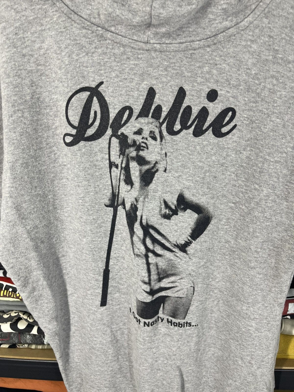 Hysteric Glamour Hysteric Glamour Blondie Debbie Hoodie Dress Grey Free Size Size ONE SIZE - 5 Thumbnail
