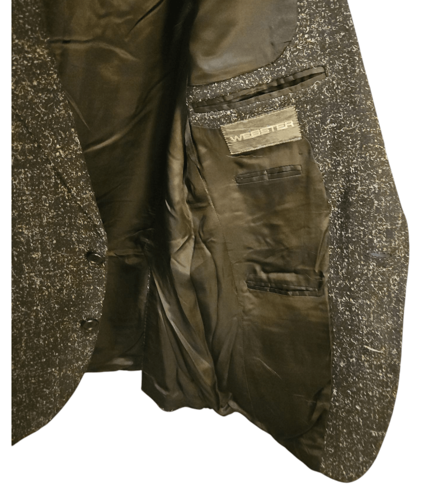 Black with Gray Flecks- Blazer Sz. 40 R Von Furstenberg