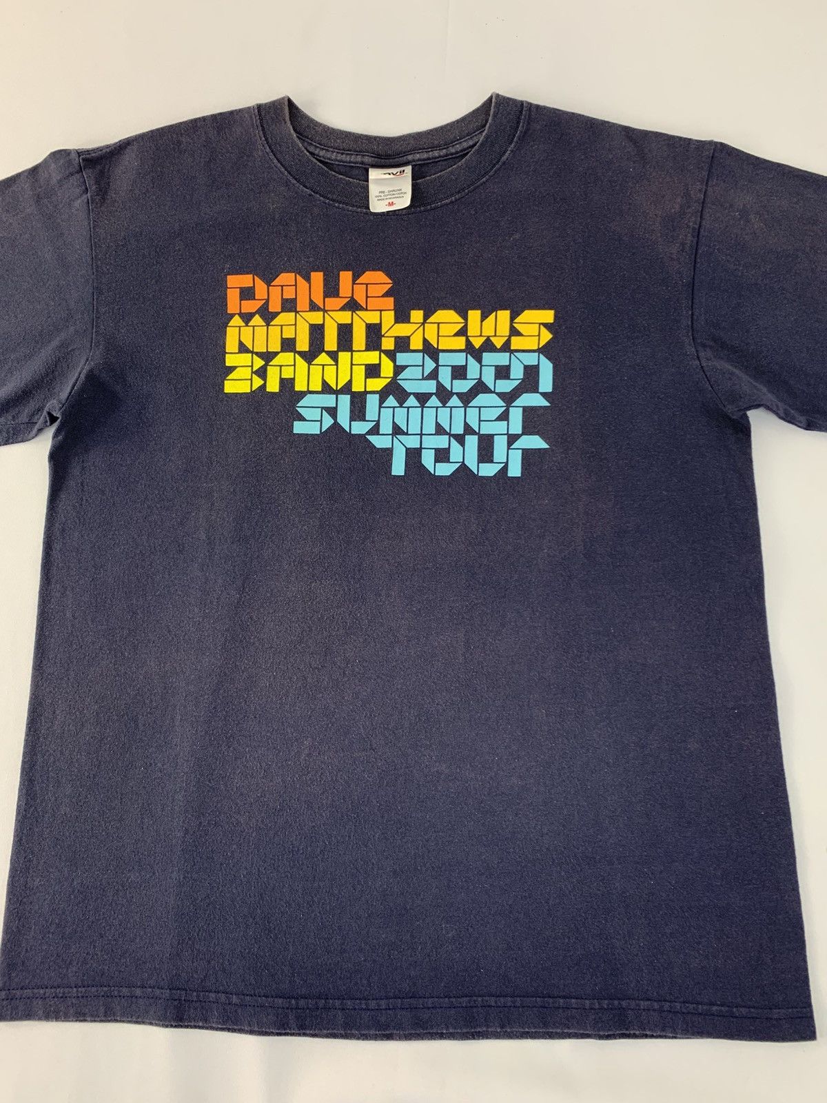 Band Tees Dave Matthew Band Summer Us Tour 2007 Crewneck Rock Tee Size US M / EU 48-50 / 2 - 3 Thumbnail