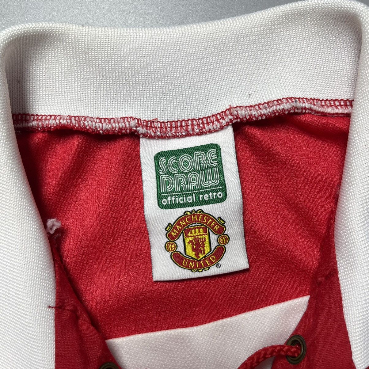 Umbro MANCHESTER UNITED x SCORE DRAW 1992/1994 SOCCER HOME JERSEY Size US M / EU 48-50 / 2 - 7 Thumbnail
