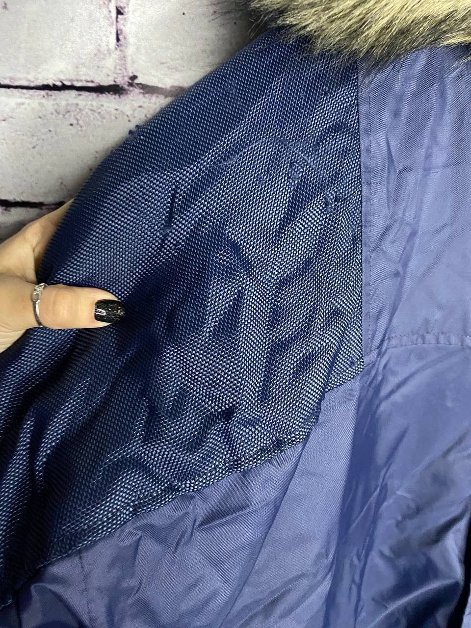 Nike Nike Vintage 90s Small Logo Blue Down Jacket Winter Parkas Size US L / EU 52-54 / 3 - 2 Thumbnail