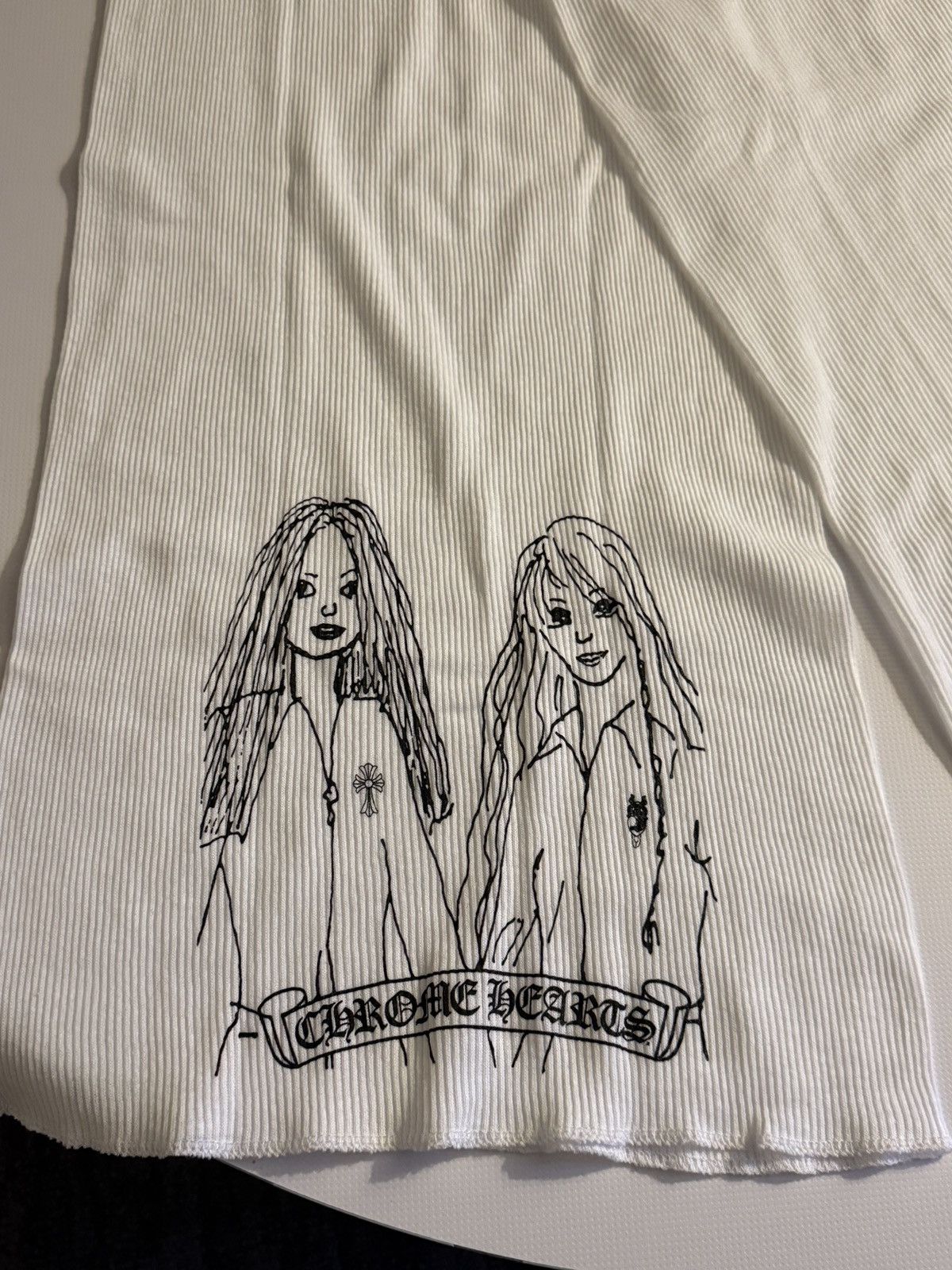 Chrome Hearts Chrome Hearts Tank Top Mayumi White Size US M / EU 48-50 / 2 - 2 Thumbnail