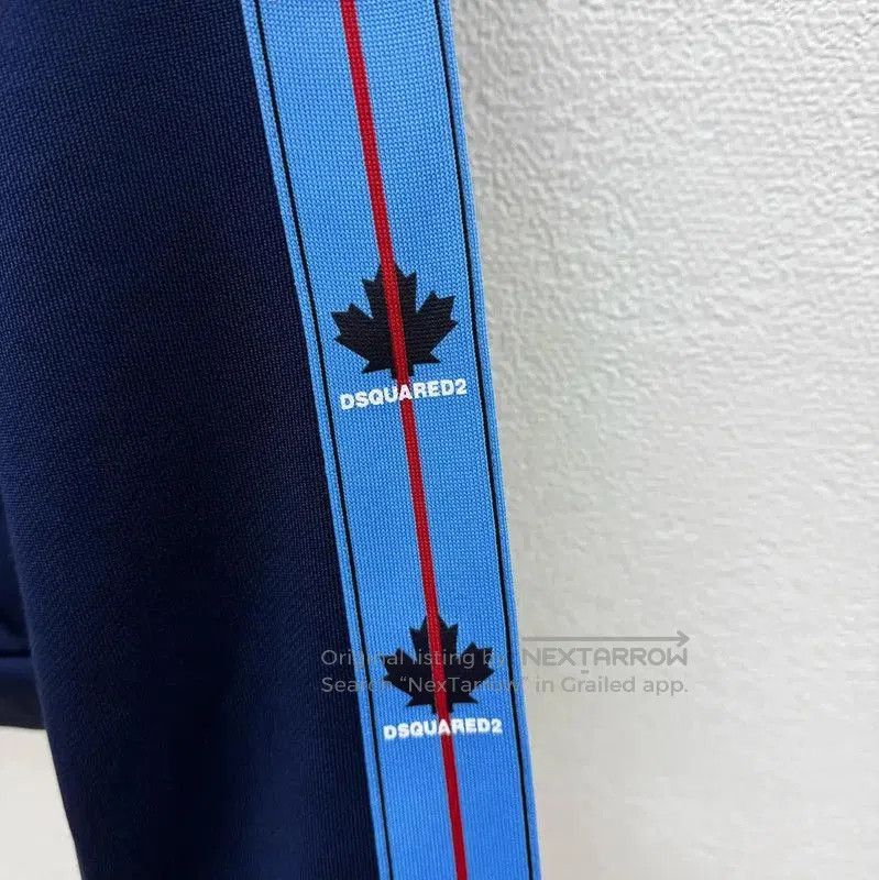 Dsquared2 DSQUARED2 Blue Zip-Up Long Sleeve Jacket . Size US XL / EU 56 / 4 - 4 Thumbnail
