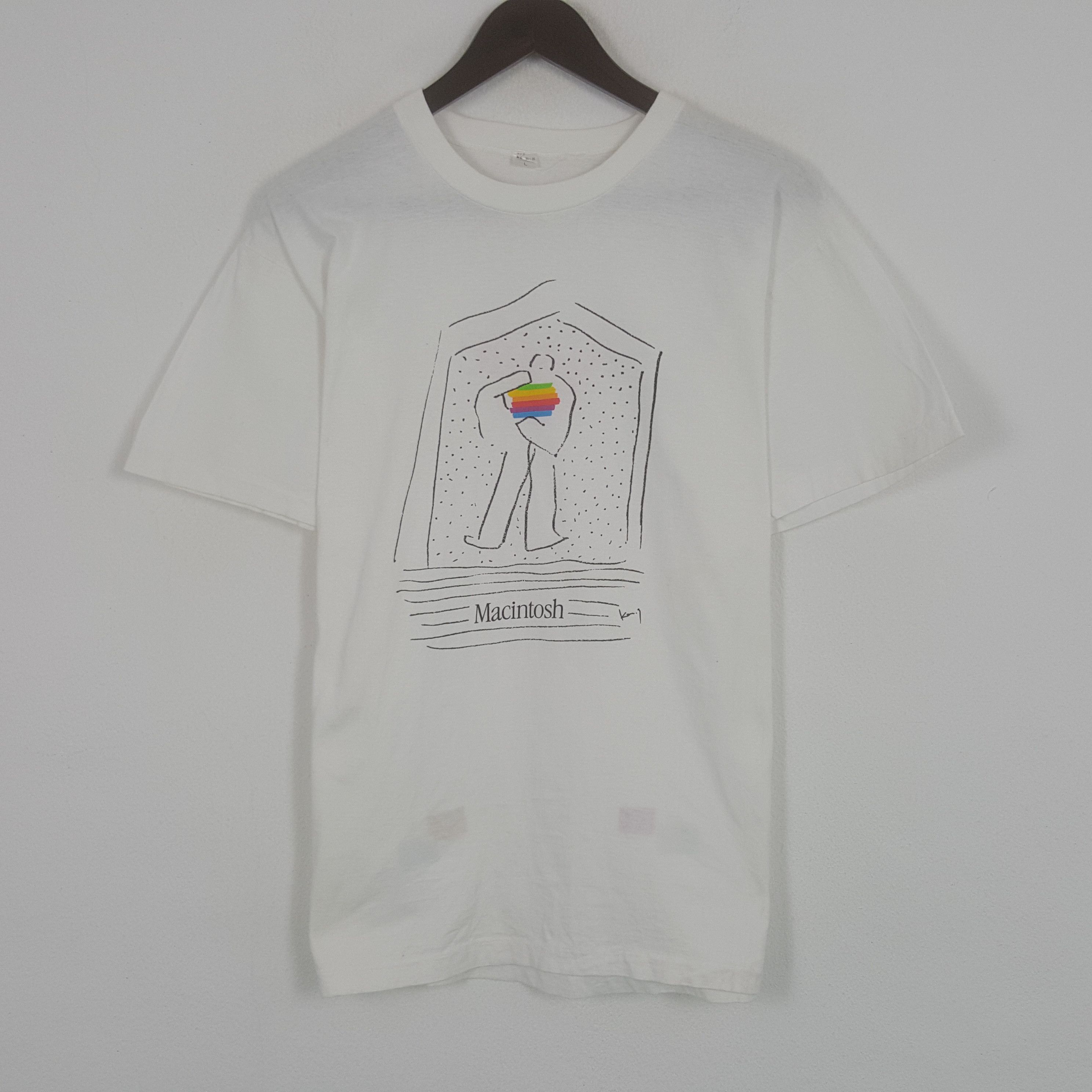 Apple × Vintage Vintage Macintosh by Apple T-shirt Size US M / EU 48-50 / 2 - 1 Thumbnail