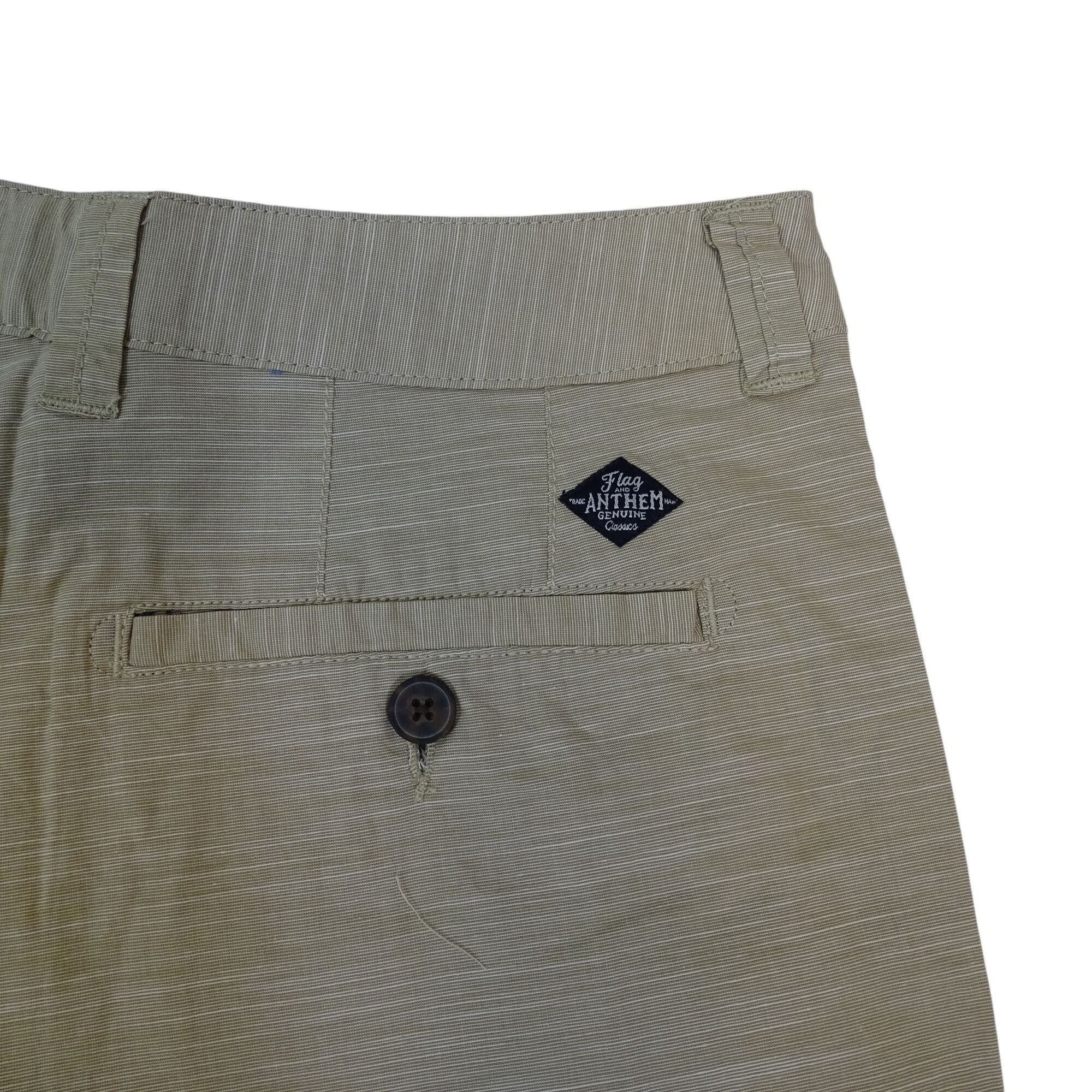 Flag & Anthem Flag and Anthem Shorts Men Khaki Tan Stretch Chino Size 30 Size US 30 / EU 46 - 4 Thumbnail