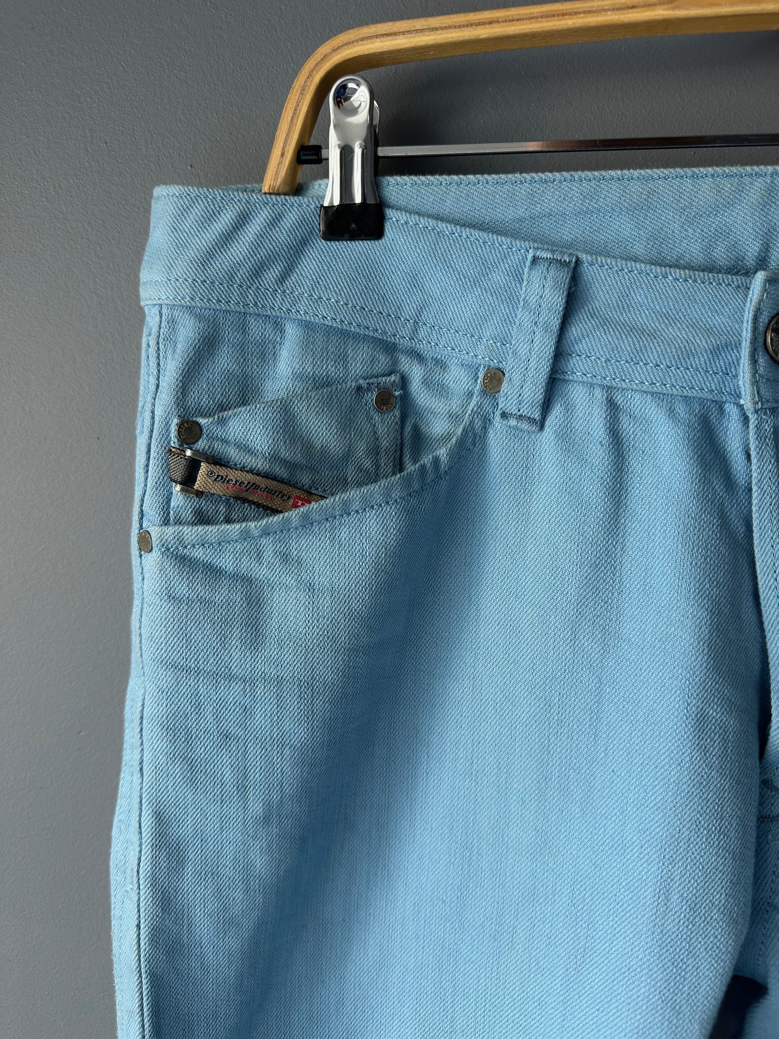 Diesel Diesel Darron Regular Slim Tapered Baby Blue 34 x 34 Size US 34 / EU 50 - 3 Thumbnail