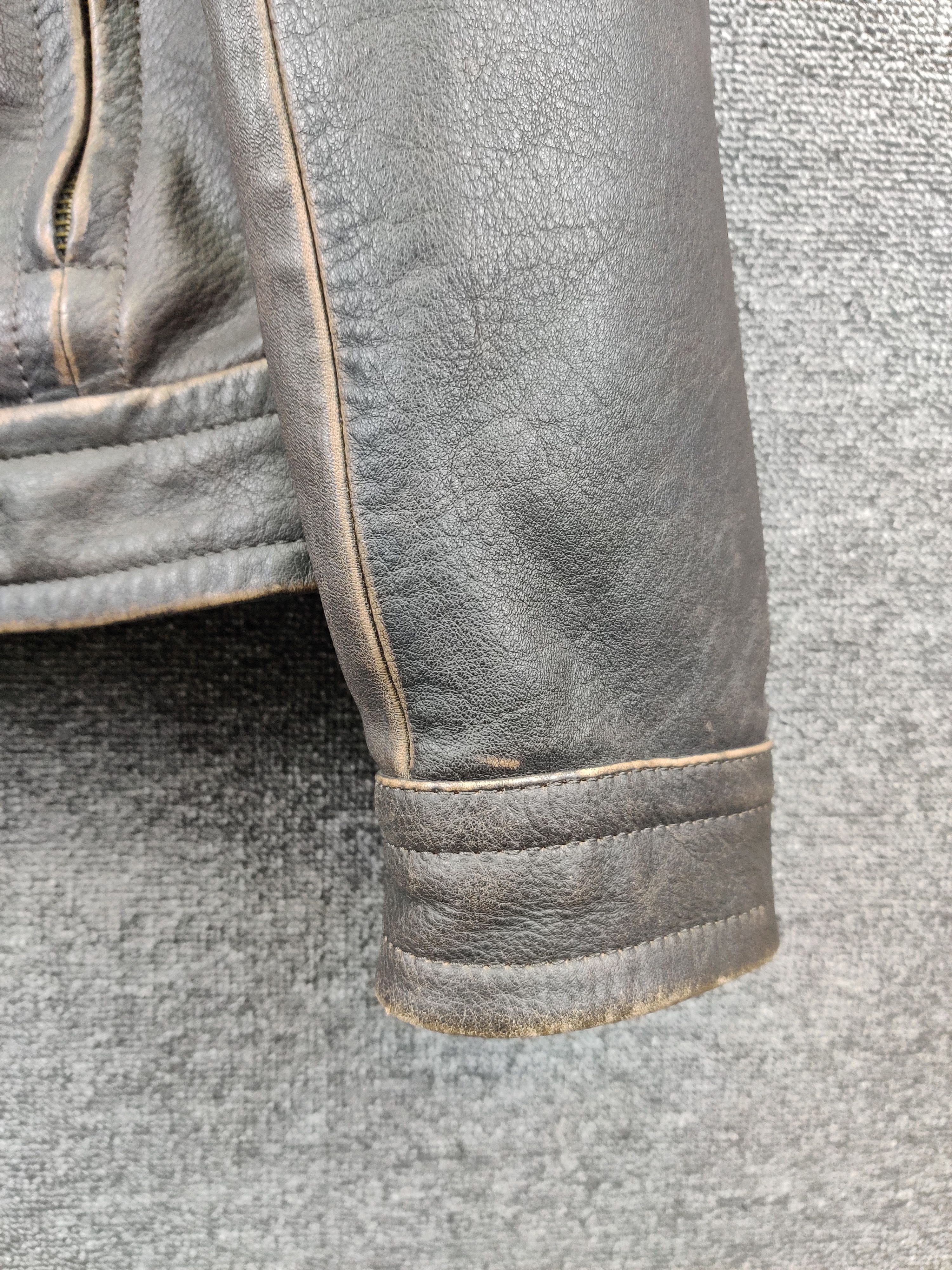 Harley Davidson Nice❗Vintage Harley Davidson Motorcycle Leather Jacket Size US M / EU 48-50 / 2 - 5 Thumbnail