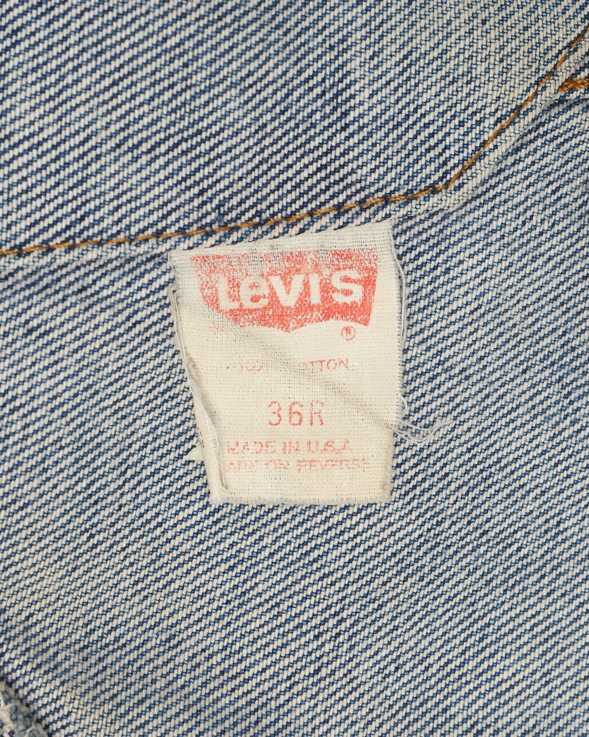 Levi's Trashed-Levi’s Type III Distressed Denim Jacket Size US S / EU 44-46 / 1 - 7 Thumbnail