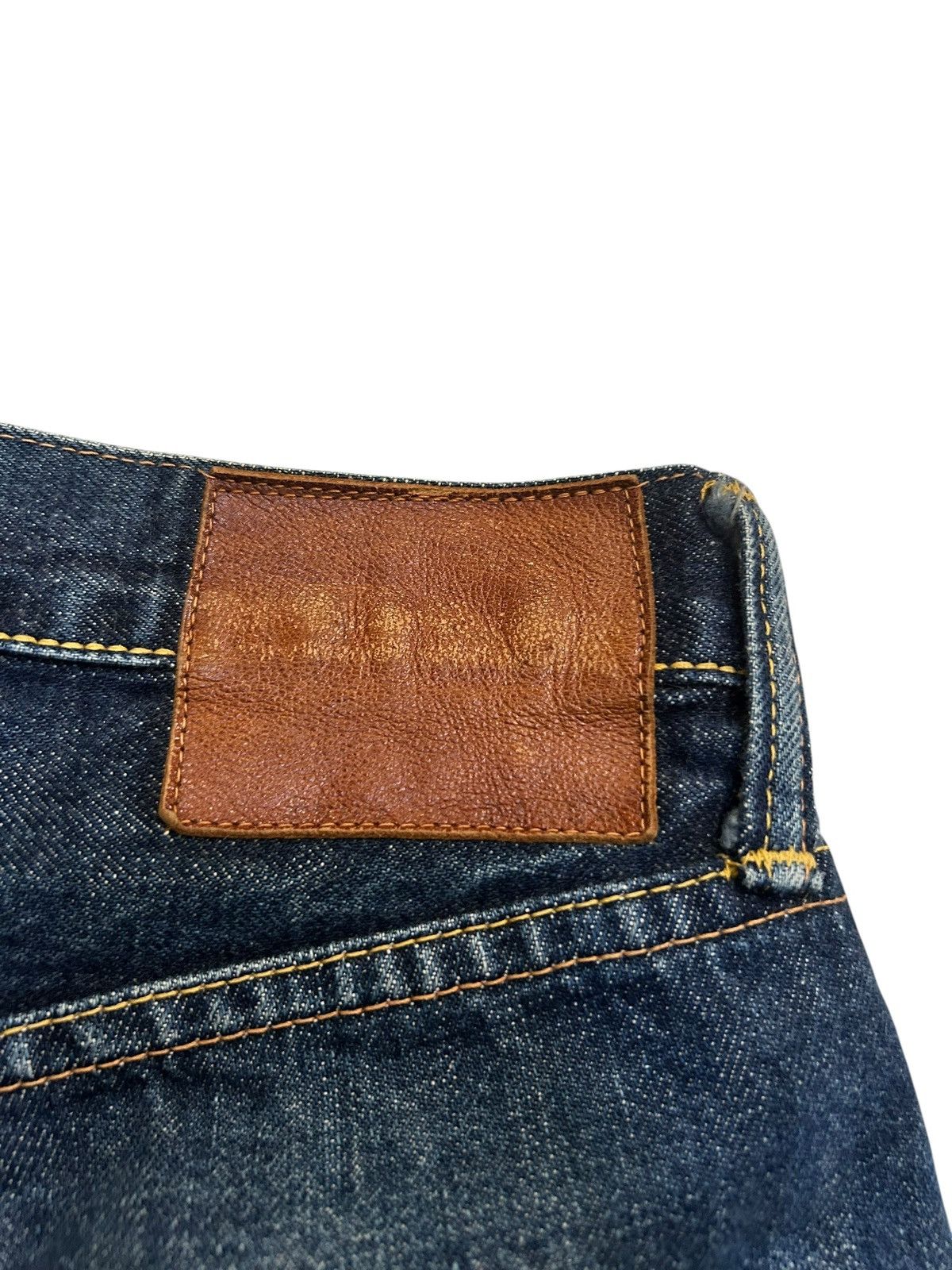 Japanese Brand × Kapital × Vintage Vintage EVISU SELVEDGE MADE IN JAPAN Denim Jeans Size US 30 / EU 46 - 8 Thumbnail
