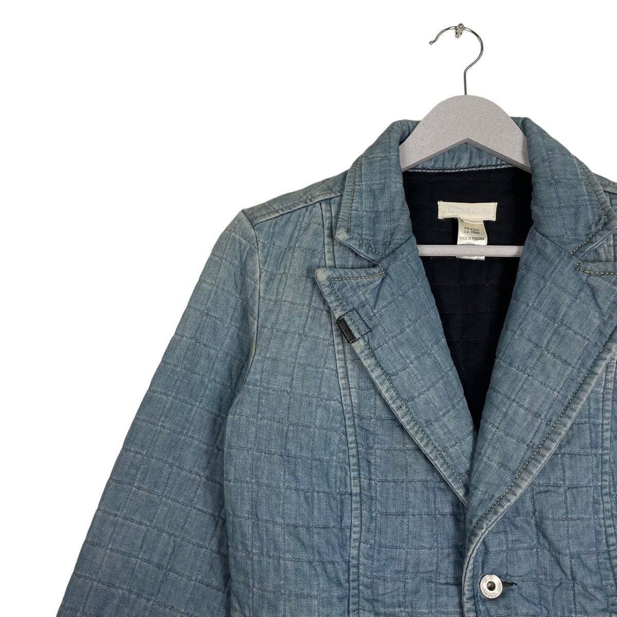 💥 DIESEL BIKER DENIM BUTTON JACKET
