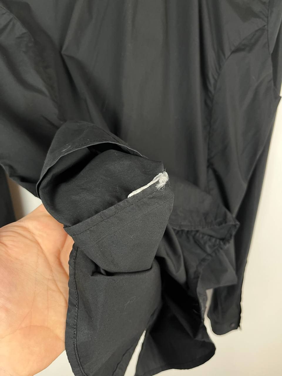 Diesel DIESEL Dress Shirt Pleated Front Bib Long Sleeve Slim Fit Size US L / EU 52-54 / 3 - 7 Thumbnail