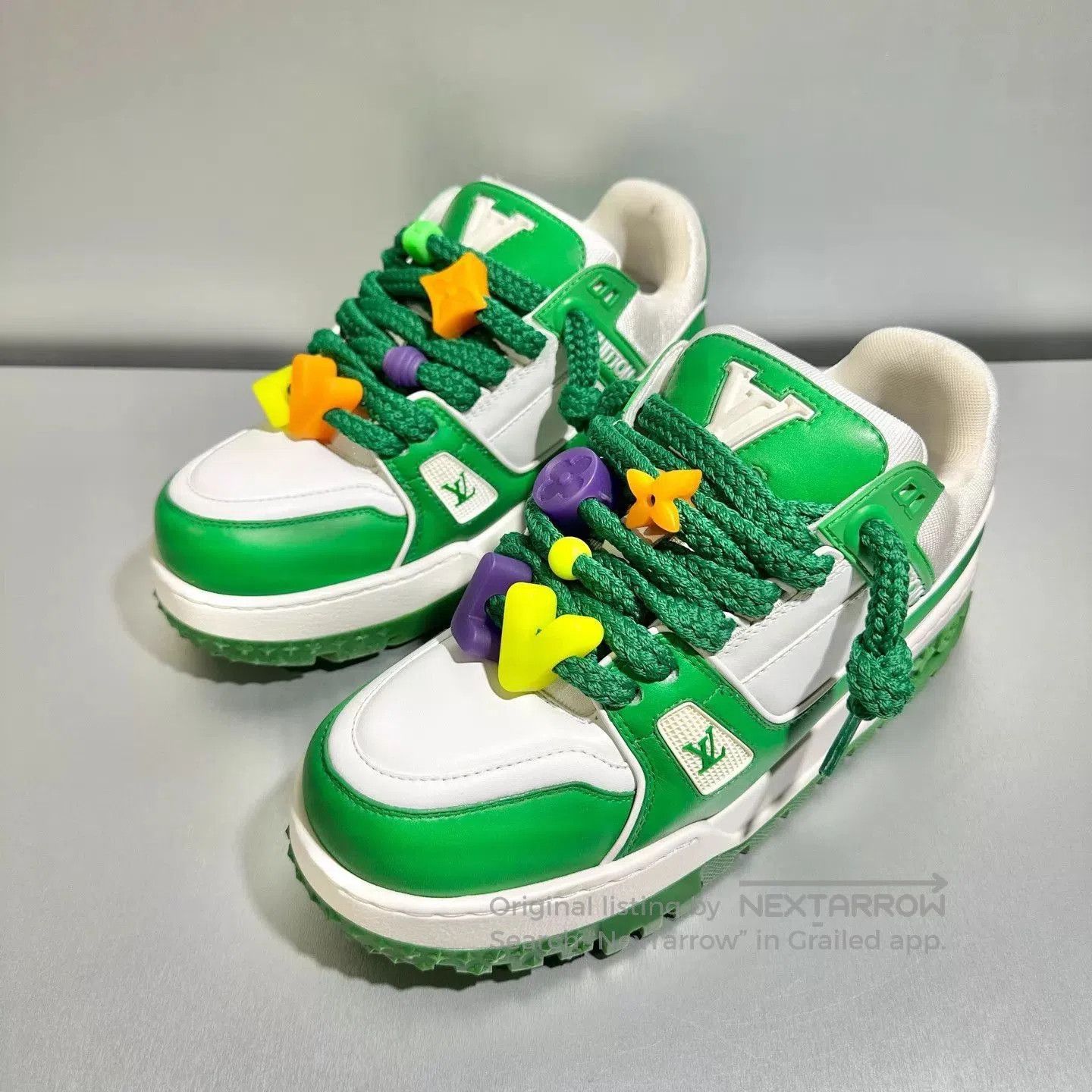 Louis Vuitton Green Low. Size US 7 / EU 40 - 1 Thumbnail