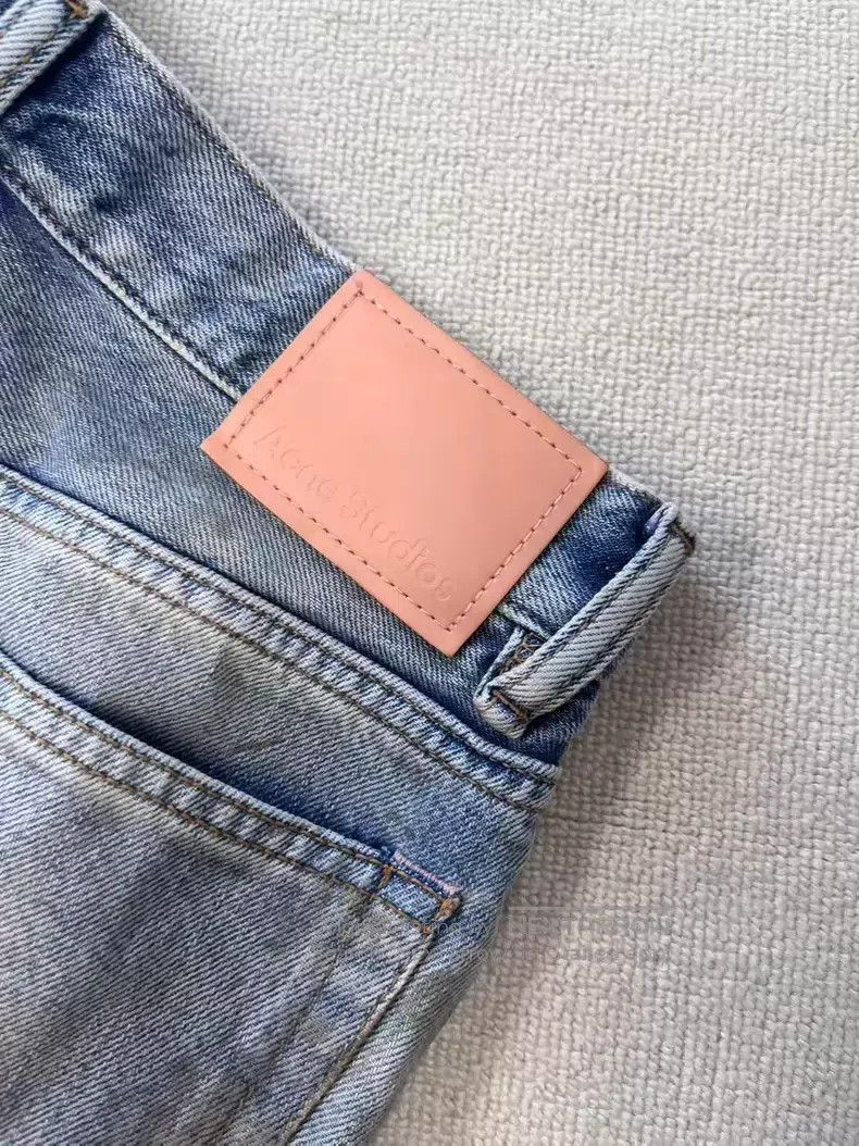 Acne Studios Acne Studios Vintage Mid-Rise Zipper Loose Straight Denim Size 25" / US 0 / IT 36 - 3 Thumbnail