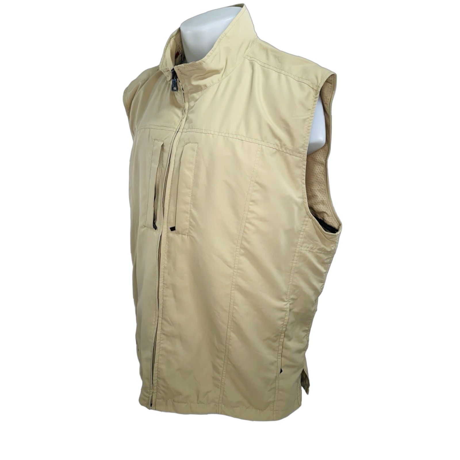 Vintage SCOTTeVEST Vest - XXL Utility Vest Mens Beige 2XL Polyester Size US XXL / EU 58 / 5 - 1 Thumbnail