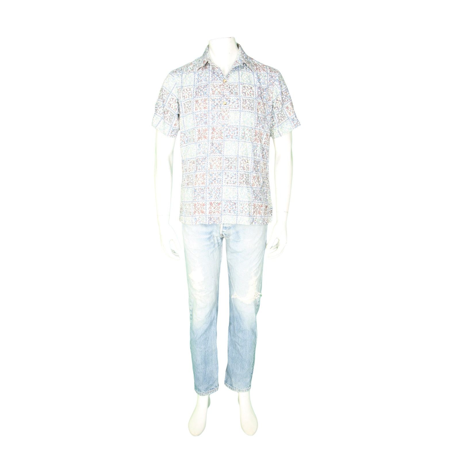 Other Cooke Street Hawaiian Aloha Tropical Tribal Camp Shirt M Size US M / EU 48-50 / 2 - 1 Thumbnail