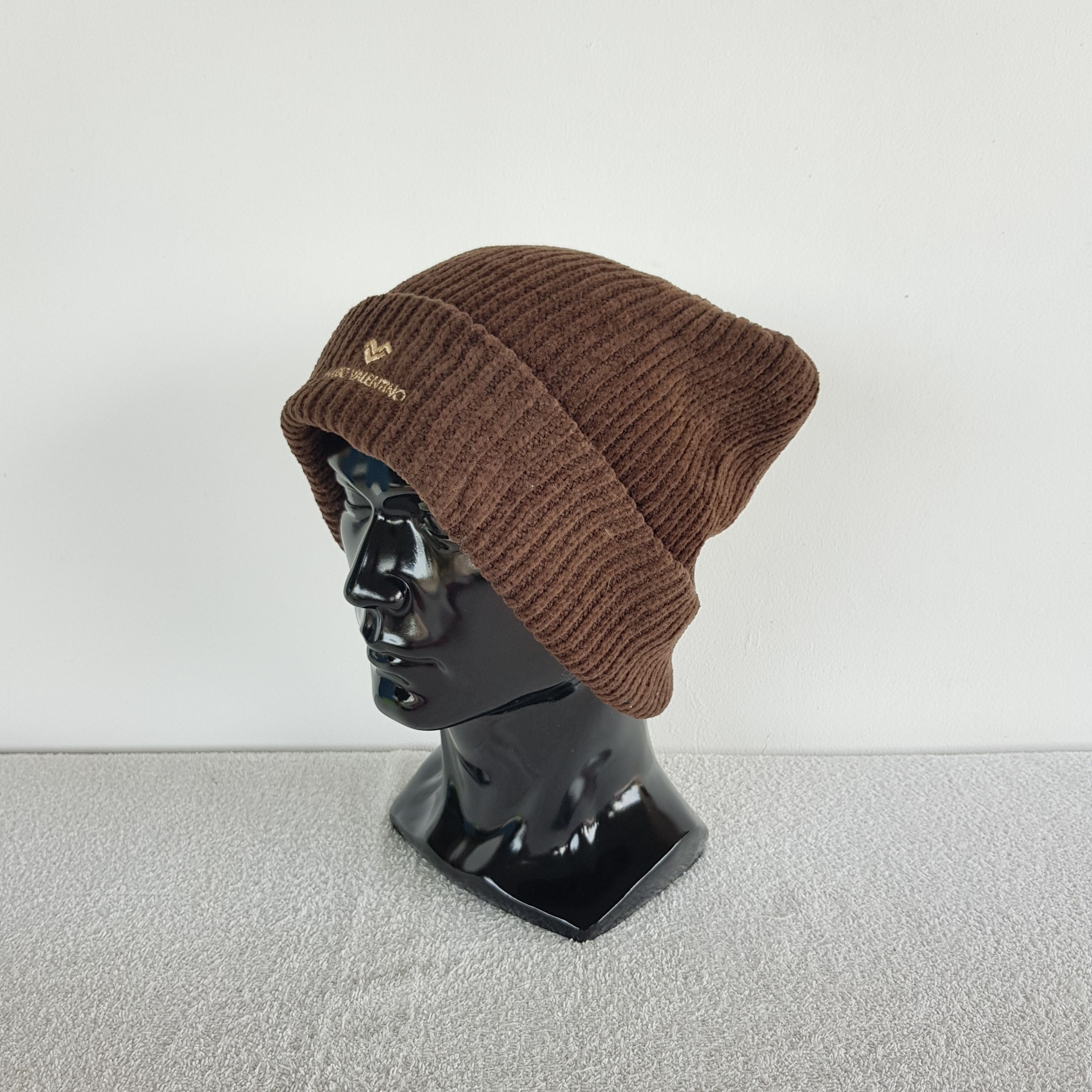 Mario Valentino Vintage Mario Valentino Beanie Ribben Knit Snow Cap Hats. Size ONE SIZE - 2 Thumbnail