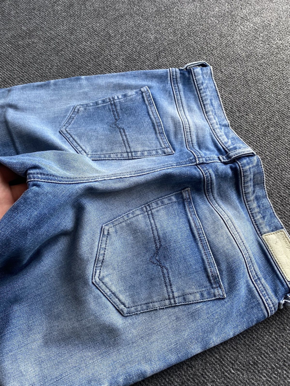 Diesel 🔥Opium Punk Diesel belthy blue jeans women 28 alt goth emo Size 28" / US 6 / IT 42 - 17 Thumbnail