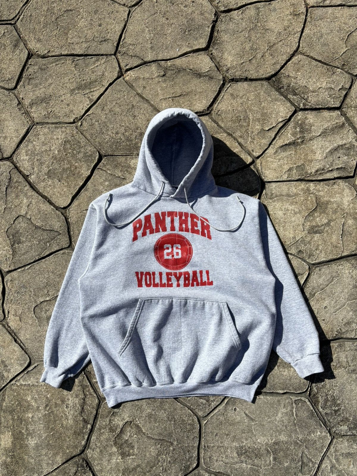 Champion × Vintage Y2K Champion Casual Grey Hoodie Size US L / EU 52-54 / 3 - 1 Thumbnail