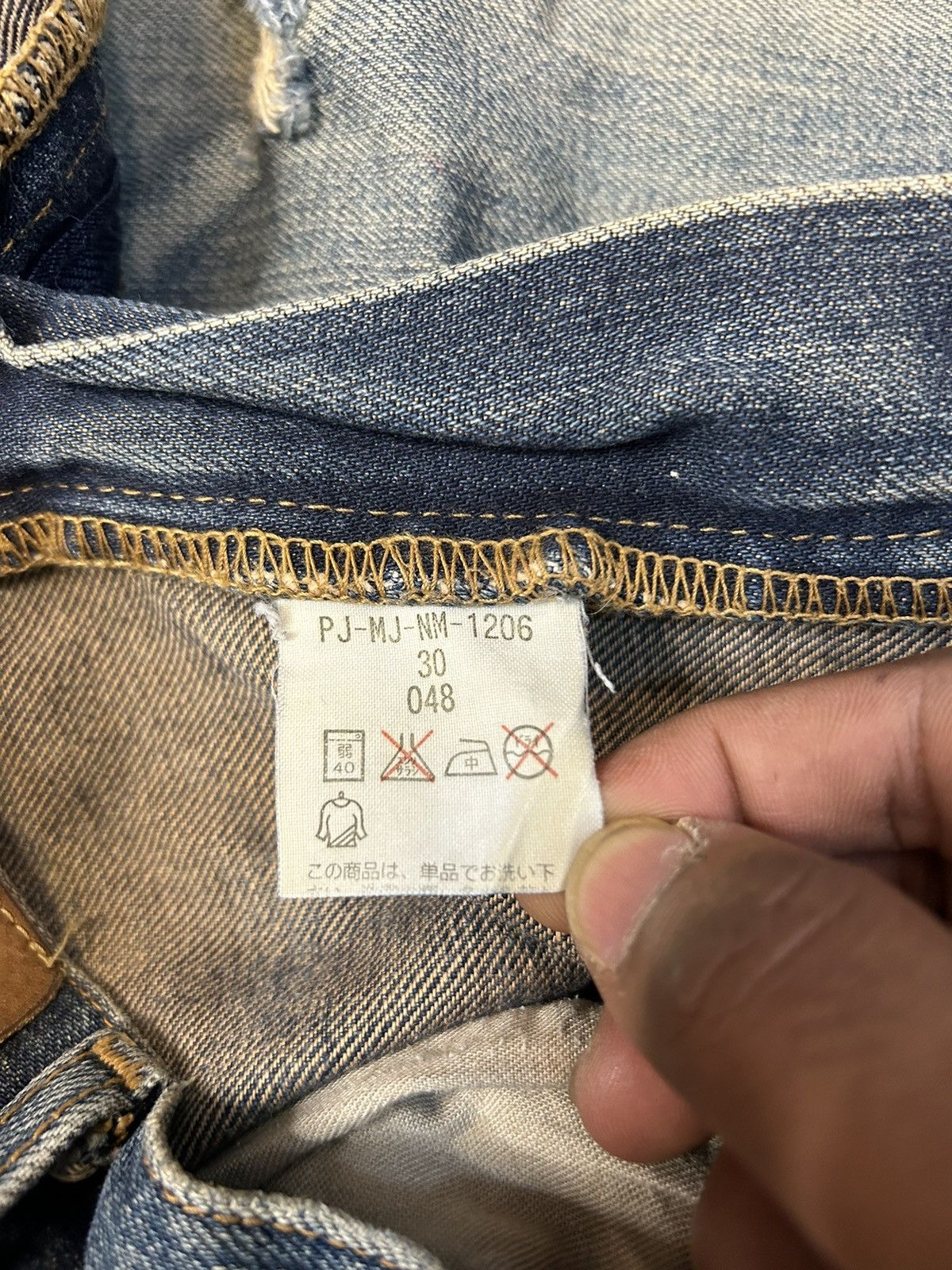Polo Ralph Lauren Ralph Lauren Vintage Ripped Denim Jeans Size US 34 / EU 50 - 10 Thumbnail