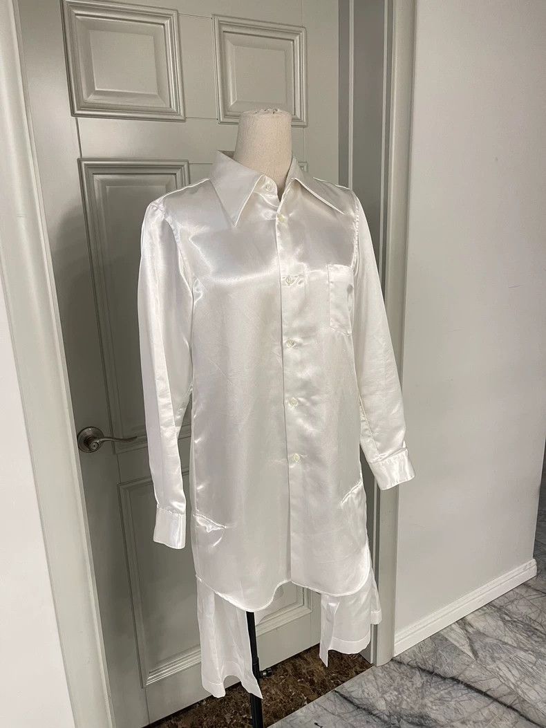 Comme des Garcons Comme Des Garcons Long White Shirt Size S / US 4 / IT 40 - 5 Thumbnail