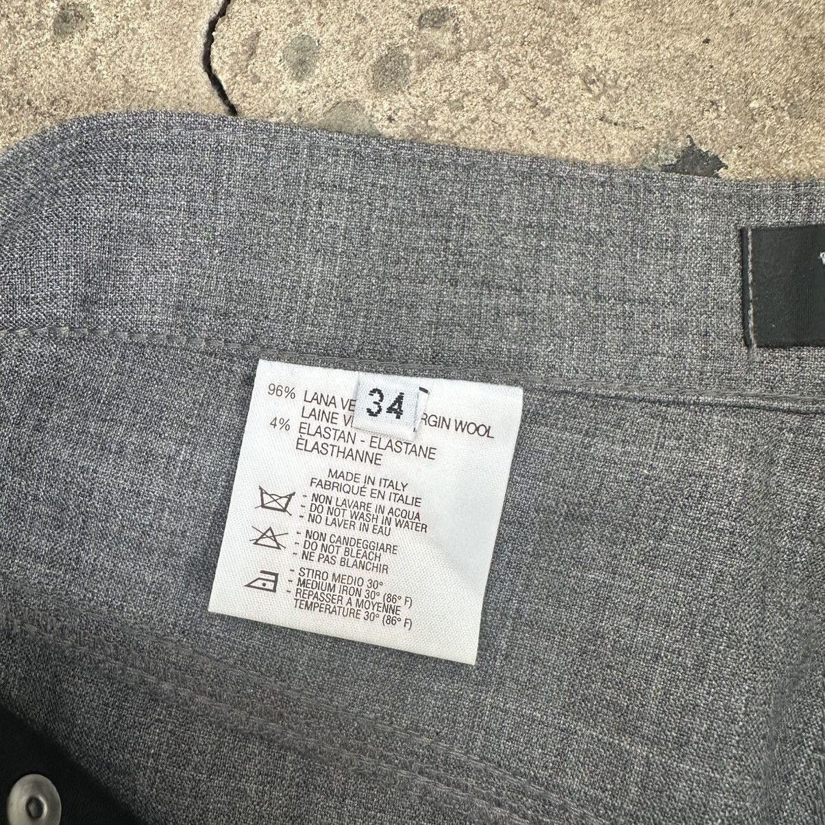 Versace Jeans Couture Versace Luxury Classic Black Striped Wool Pants Size US 34 / EU 50 - 6 Thumbnail