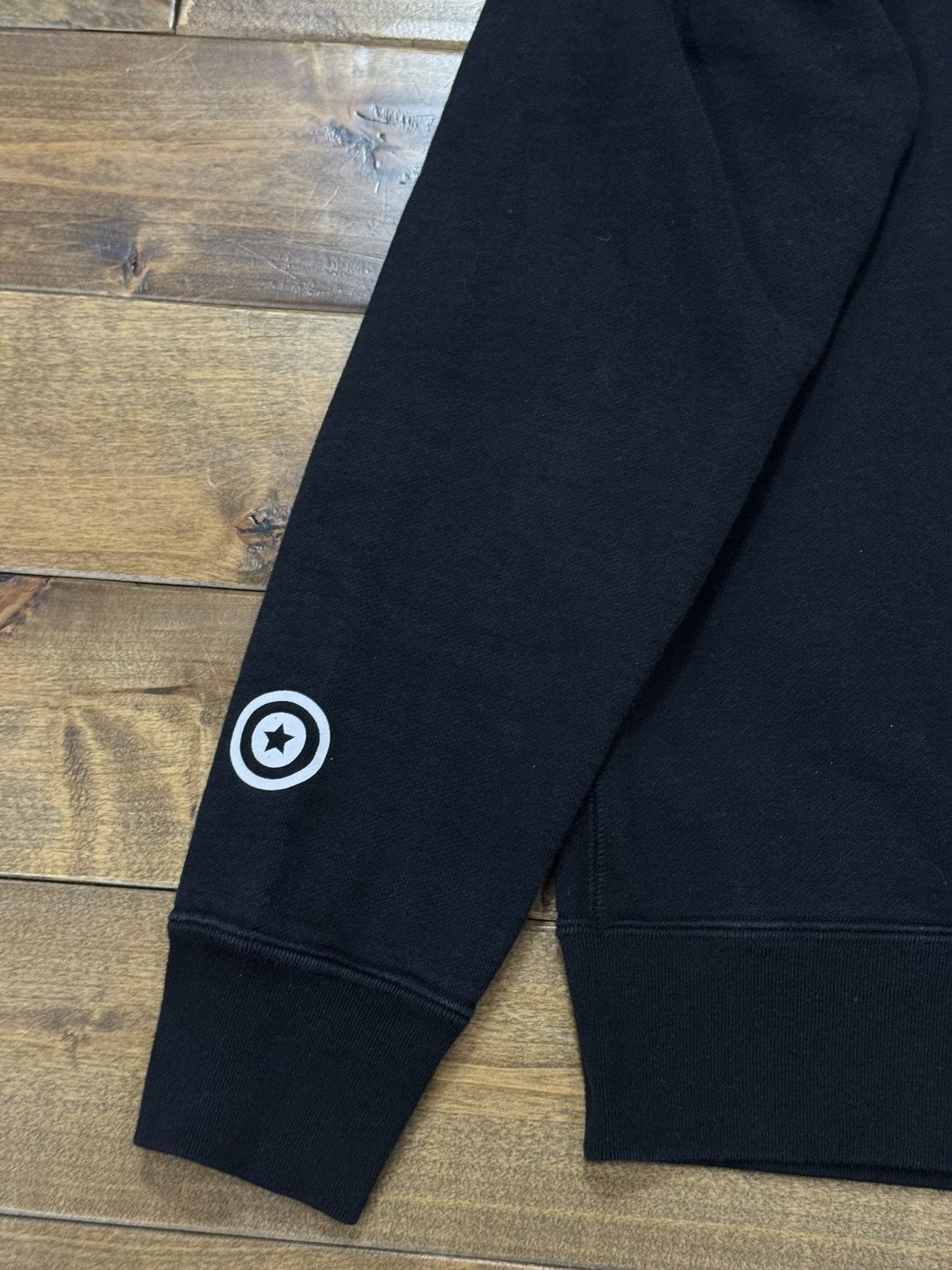 Bape BAPE Patched Shark Crewneck 'Black' FW21 Size US M / EU 48-50 / 2 - 6 Thumbnail