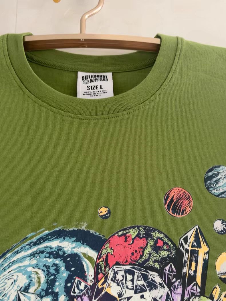 Billionaire Boys Club BBC Green Short Sleeve T-shirt Size US L / EU 52-54 / 3 - 3 Thumbnail