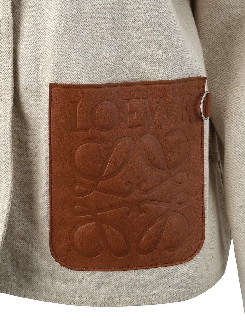 Loewe LOEWE American logo multi-pocket leather jacket Size XS / US 0-2 / IT 36-38 - 6 Thumbnail