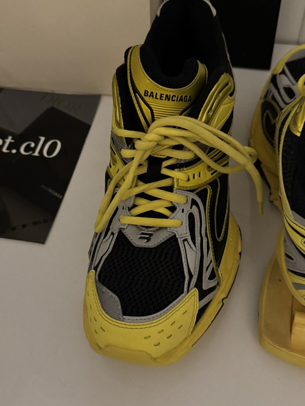 Balenciaga ✅Balenciaga X-Pander black yellow 43 Size US 9 / EU 42 - 6 Thumbnail
