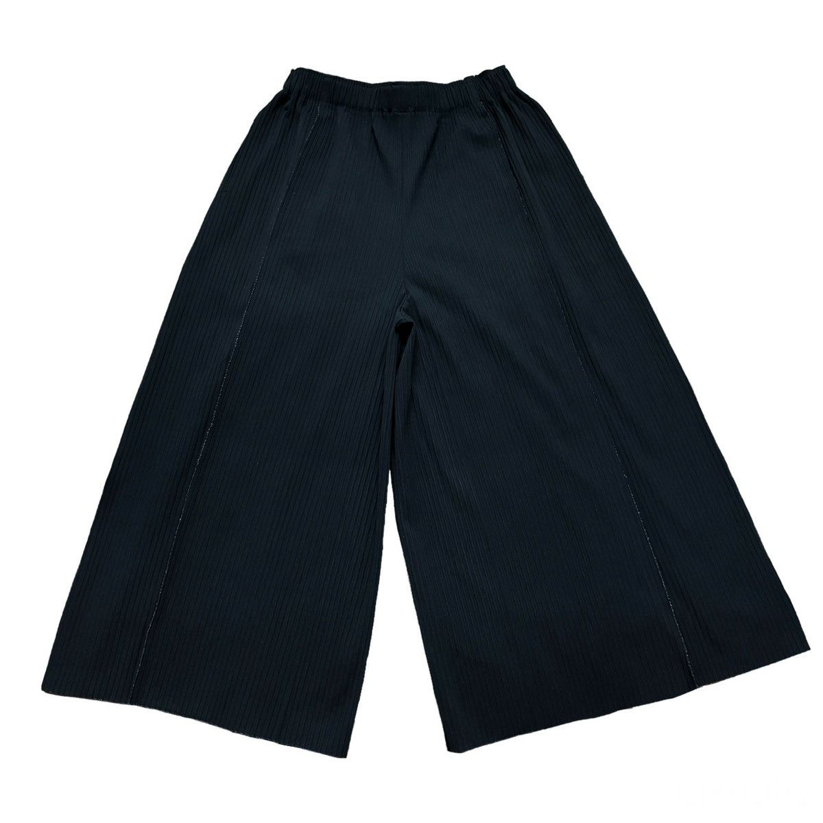 Issey Miyake A.POC INSIDE ISSEY MIYAKE ME Wide-leg Pleated Pants Size US 34 / EU 50 - 1 Thumbnail