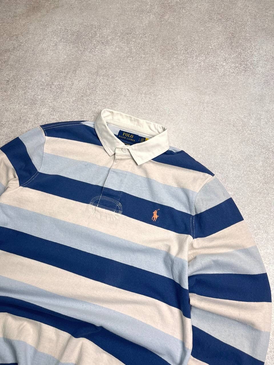 Polo Ralph Lauren × Vintage VINTAGE POLO RALPH LAUREN STRIPED BOXY CHIEF KEEF SHIRT L Size US L / EU 52-54 / 3 - 2 Thumbnail