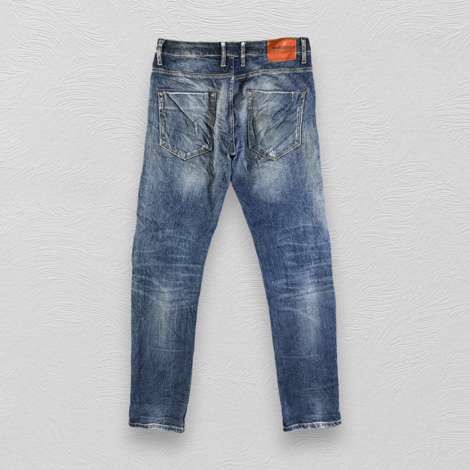 HAMAKI-HO Hamaki-Ho Distressed Jeans Skinny Denim KJ3111 Size US 32 / EU 48 - 2 Thumbnail