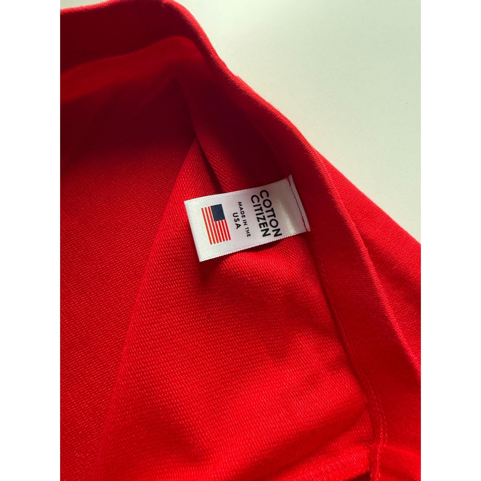 COTTONCITIZEN New Cotton Citizen Siena Bike Short - Red - XS - $90 Size 26" / US 2 / IT 38 - 4 Thumbnail