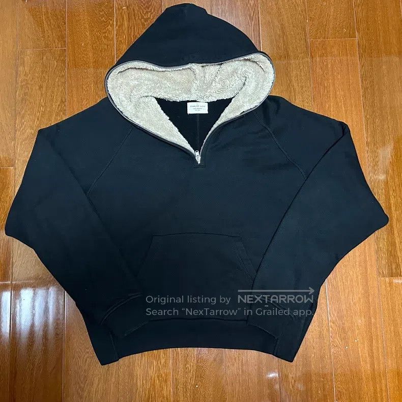 Fear of God Fear of God Pure black lambswool sweatshirt Size US S / EU 44-46 / 1 - 1 Thumbnail