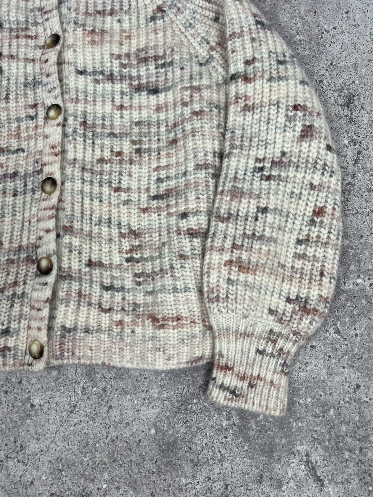 Sezane Sezane Alpaca Cardigan Sweater Beige Size L / US 10 / IT 46 - 8 Thumbnail