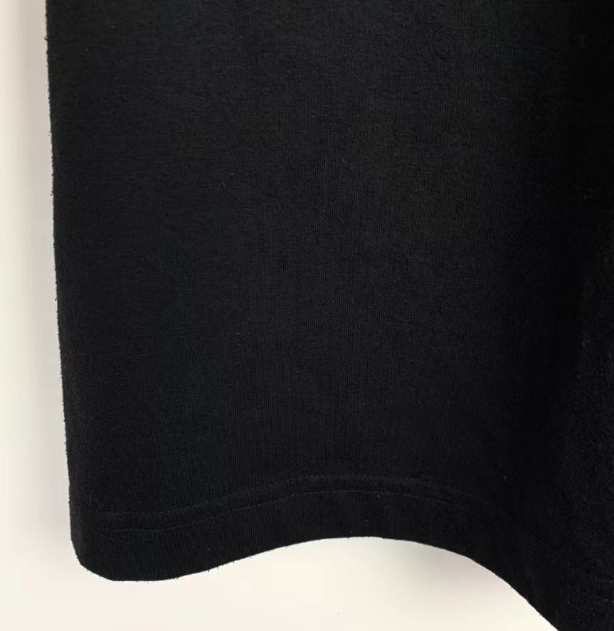 Balenciaga Balenciaga logo letter pattern printed round neck black cot Size US M / EU 48-50 / 2 - 5 Thumbnail