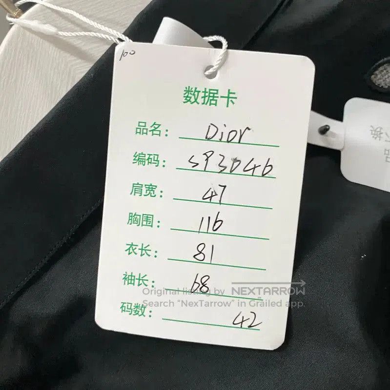 Dior Dior Black Long Sleeve Men’s Shirt . Size US M / EU 48-50 / 2 - 8 Thumbnail